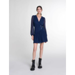 Robe courte volantée