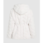 FAUX FUR HOODED JACKET
