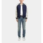 Blouson Satin Et Broderie Dragon Homme