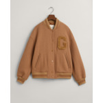 Wool Twill Varsity Jacket