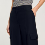 Pantalon large cargo