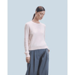 Pull Col Rond Strass Allover Léger