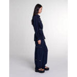 Chemise longue ceinturée