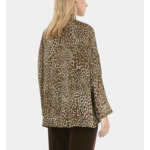 Chemise En Soie Imprimé Léopard Femme