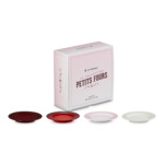 Set de 4 Assiettes à dessert 17cm en céramique Collection Petits Fours
