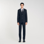 Veste de costume à rayures