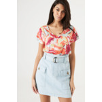 Women T-shirt Orange