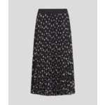 IKON KARL AOP PLEATED SKIRT