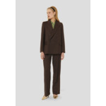 Veste Valson-Chocolat en Laine Vierge