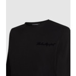 SGNTR FLOCK PRINT LS T-SHIRT