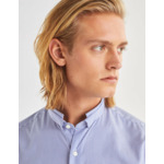 Chemise Contemporaine Infroissable rayée marine