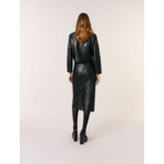 Veste courte en cuir