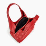 Sac porté épaule Juliette moyen modèle en cuir tressé