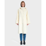 Manteau Mauranne Ecru en Laine