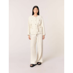 Veste ceinturée en tweed