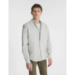 Chemise Lucien rayée kaki