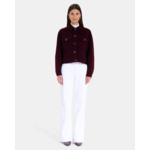 Veste Melania Bordeaux en Laine