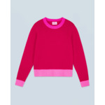 Pull Col Rond Tricolore