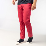 Chino 702 coupe confort cerise