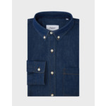 Chemise Gabriel en denim marine