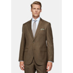 Costume en Laine Mélangée Extensible