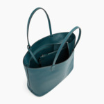 Grand sac cabas Louise en cuir grainé