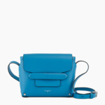 Petit sac bandoulière Justine en cuir lisse