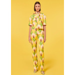 Top Thadea-Jaune en Polyester
