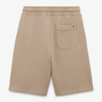 Short en molleton taupe