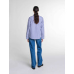 Chemise à rayures et strass