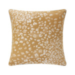 Yves Delorme - Housse de coussin en coton viscose bleu, Tioman