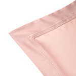 Yves Delorme - Taie d'oreiller en satin beige, Triomphe