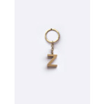 Porte-clés lettre "Z" en laiton