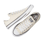 Chuck Taylor All Star Ox Egret/Black/Coastal Dune