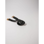 Ceinture en cuir élastique