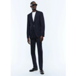 Veste droite en laine certifiée