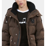 Doudoune Blason Marron Homme