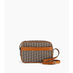 Petit sac bandoulière Camille en toile monogramme