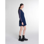 Robe courte volantée