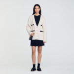 Cardigan long en laine