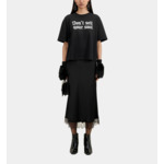 T-Shirt Manches Courtes Avec Print Femme