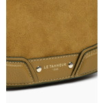 Petit sac à bandoulière Ella en cuir grainé et nubuck