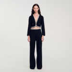 Veste courte en tweed