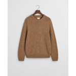 Wool Nepps Crew Neck Sweater