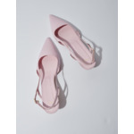 Escarpins pointus en cuir