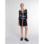 Robe courte en maille