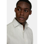Chemise Nid D'Abeille En Coton Regular Fit