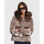 Doudoune Daly Taupe en Polyamide