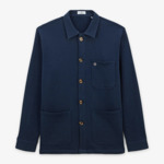 Veste Dave en molleton bleu marine