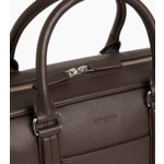 Porte documents 15" Charles en cuir grainé grand modèle